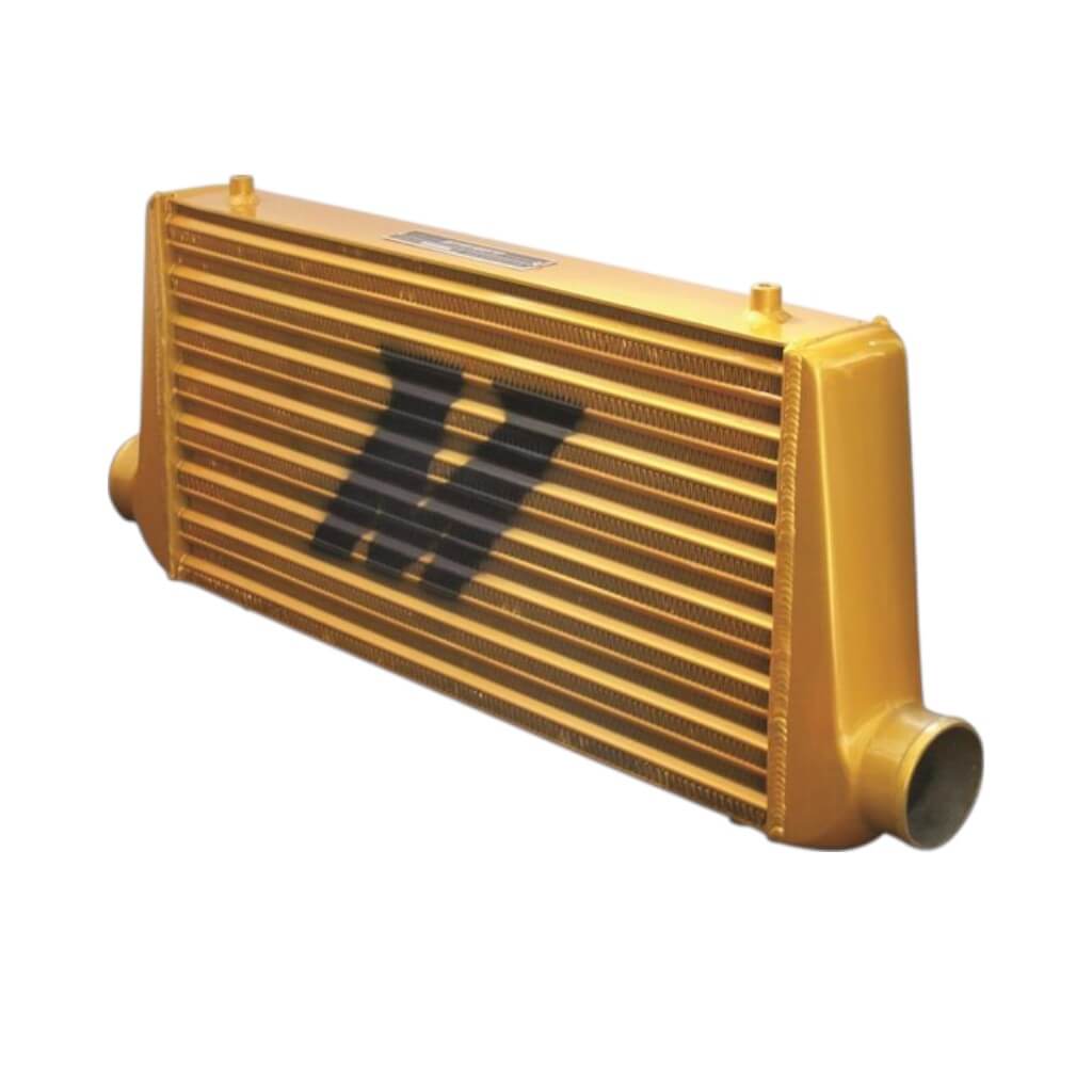 MISHIMOTO MMINT-UMG Universal Intercooler M-Line Eat Sleep Race Edition, Gold Photo-1