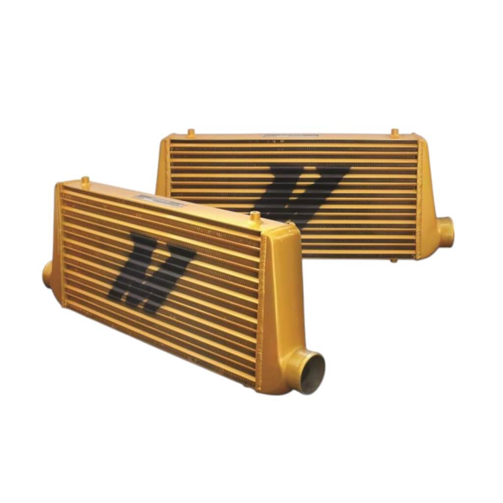 MISHIMOTO MMINT-UMG Universal Intercooler M-Line Eat Sleep Race Edition, Gold Photo-2