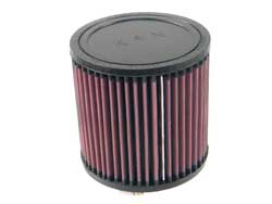 K&N RU-2430 UNIVERSAL Clamp-On Air Filter 3"FLG, 5"OD, 5"H Photo-0