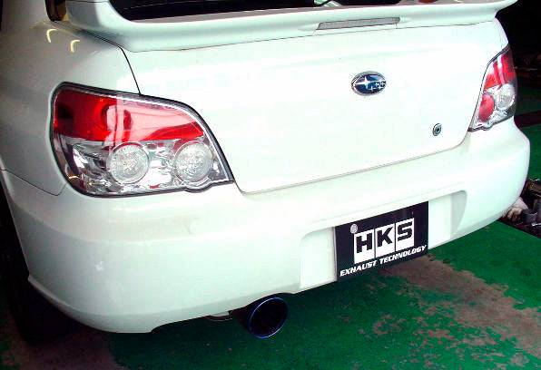 HKS 31029-AF001 Super Turbo Muffler Subaru Impreza GDB (E~G) 6/2004~ (LWB) Photo-1