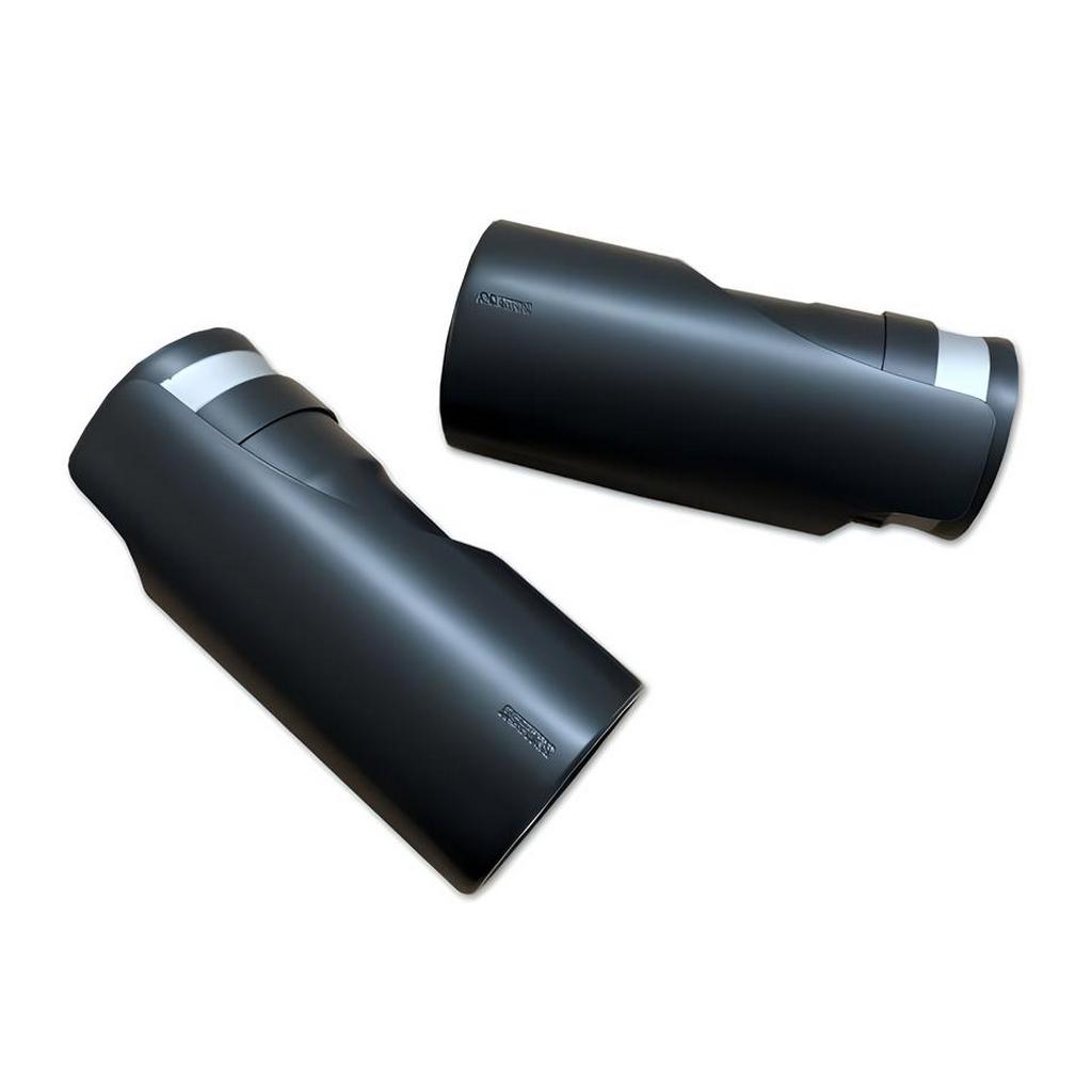 NOVITEC C1 720 BL Exhaust Tailpipes, Black, 2pcs for MCLAREN 720S Coupe / Spider 2017-2023 Photo-0