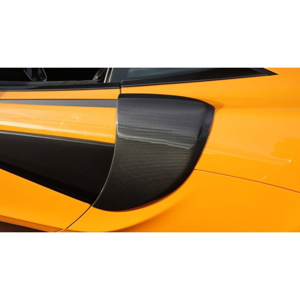 NOVITEC C6 570 18 Side Air-Intake Cover, Visible Carbon for MCLAREN 570 Spider / GT Photo-1