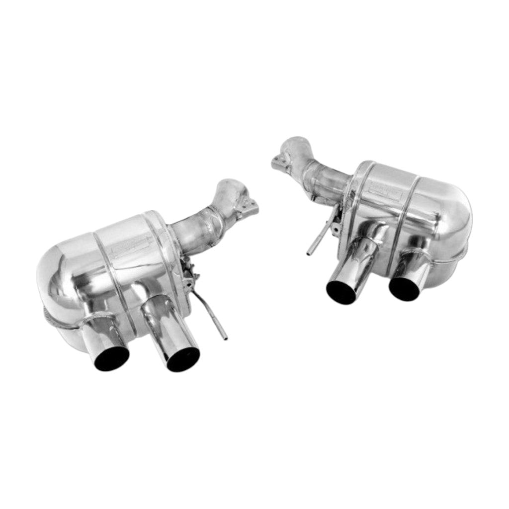 NOVITEC F1 222 20 Exhaust System Without Flap-Regulation, Stainless Steel for FERRARI F12 2012-2017 Photo-0