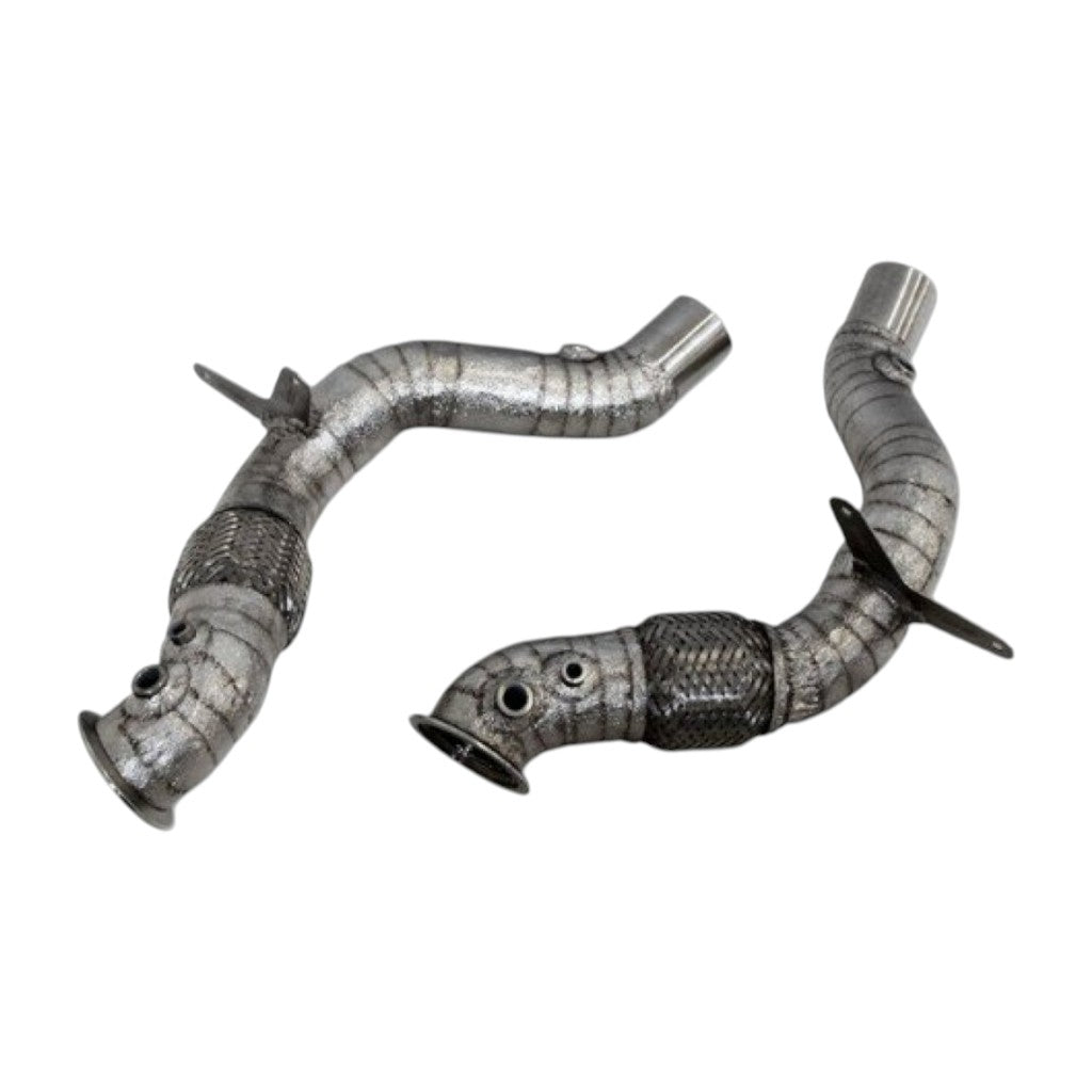 NOVITEC F1 488 44 Catalyst-Replacement Pipe, 2pcs for FERRARI 488 2015-2019 Photo-0