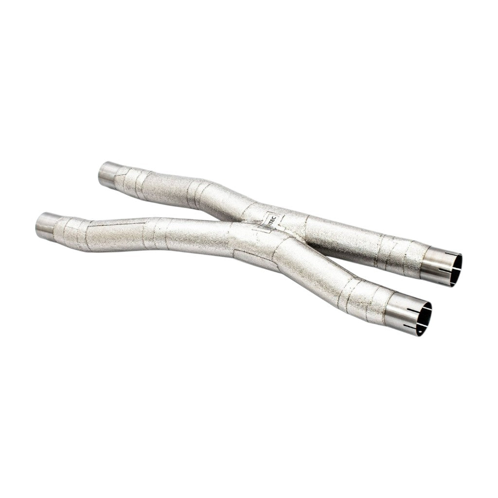 NOVITEC F1 666 16 X-Pipe Exhaust Replacement (Stainless Steel) for FERRARI Purosangue 2022+ Photo-0