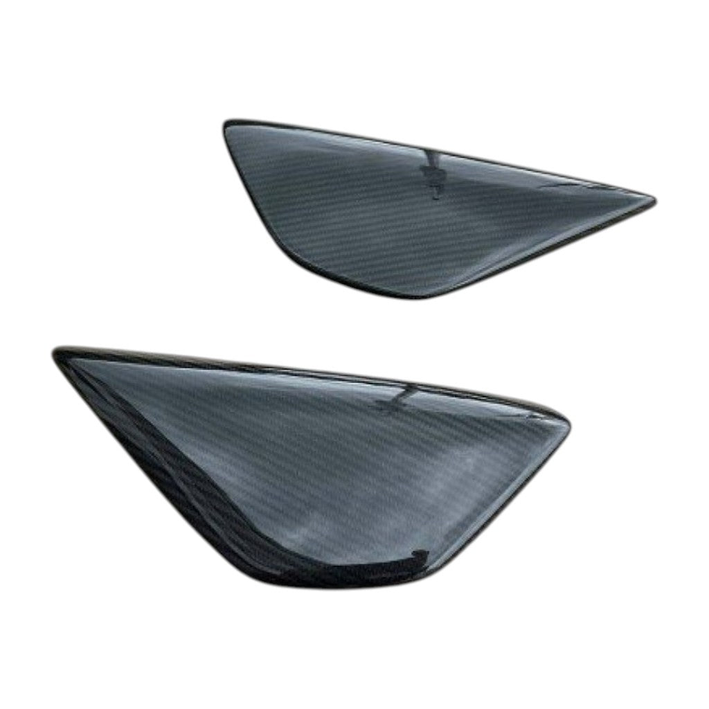 NOVITEC F6 090 21 Front Flaps, Visible Carbon for FERRARI SF90 2019- Photo-0