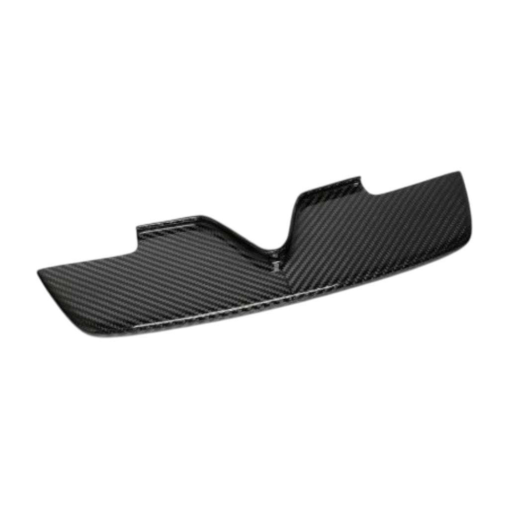 NOVITEC F6 296 28 Front Air-Guide-Spoiler, Center Position, Visible Carbon (for Cars With Front-Radar) for FERRARI 296 2021- Photo-0