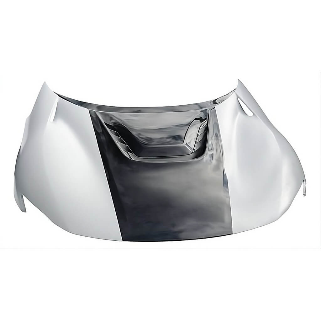 NOVITEC F6 666 80 Engine Bonnet Esteso, Primed for Painting / Partial, Visible Carbon / Bonnet Insert for FERRARI Purosangue 2022- Photo-0