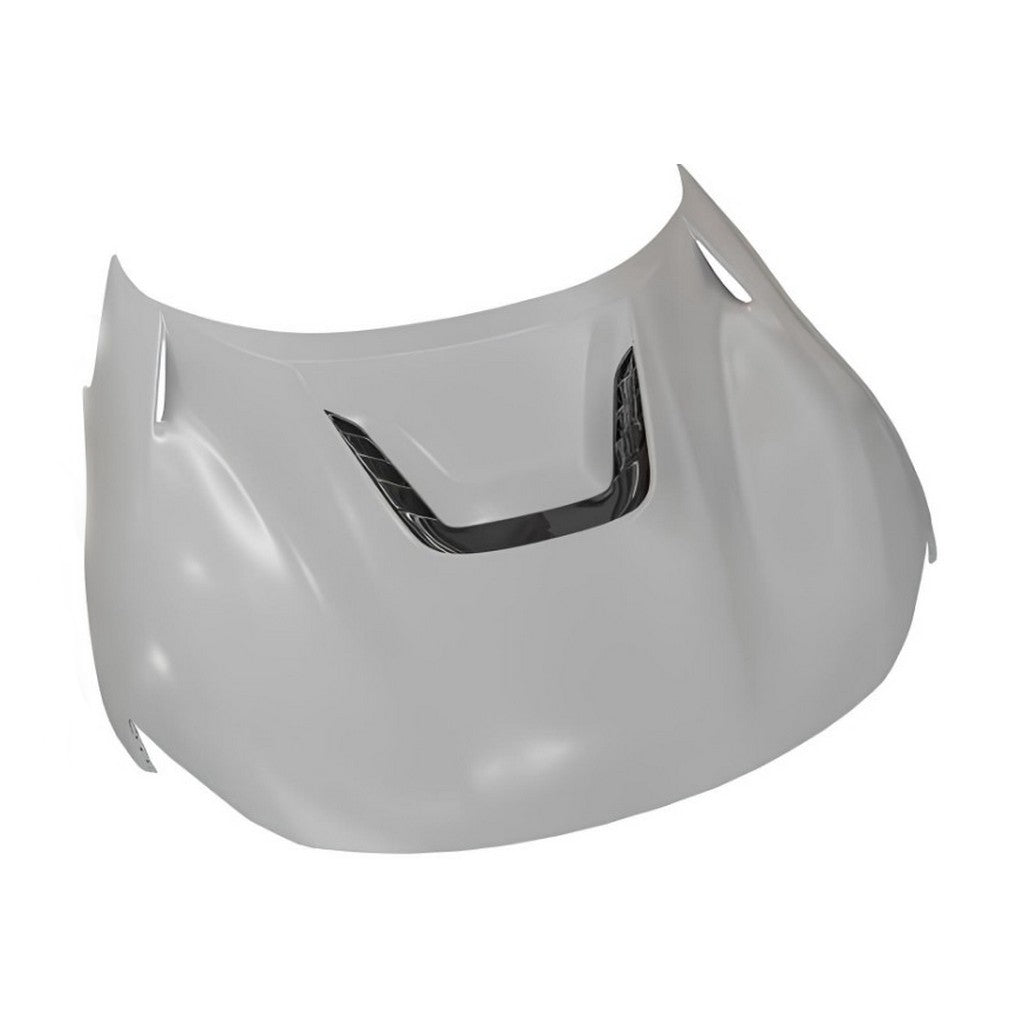 NOVITEC F6 666 81 Engine Bonnet Esteso, Primed for Painting / Partial Visible Carbon for FERRARI Purosangue 2022- Photo-0