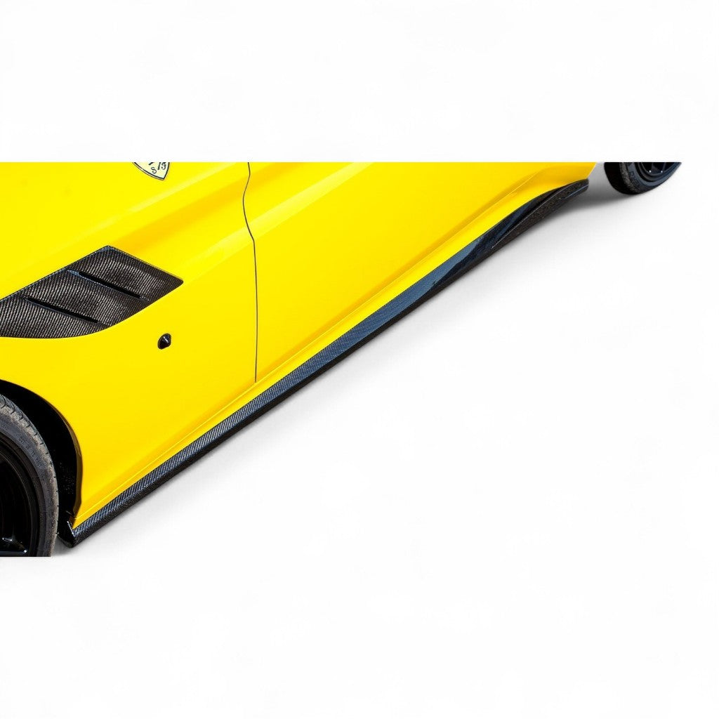 NOVITEC F6 888 74 Side Panels, Visible Carbon for FERRARI California 2008-2017 Photo-1