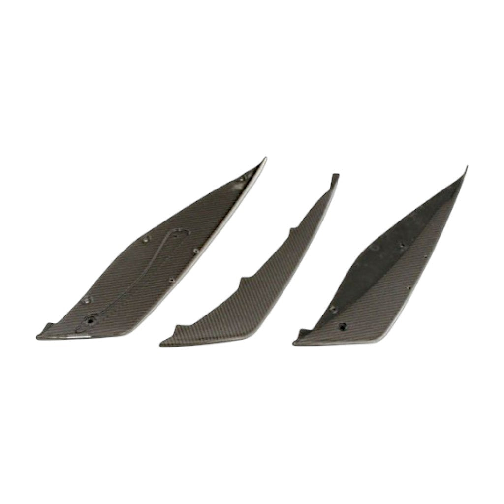 NOVITEC F6 888 84 Diffuser Fins, Visible Carbon for FERRARI California 2008-2017 Photo-0