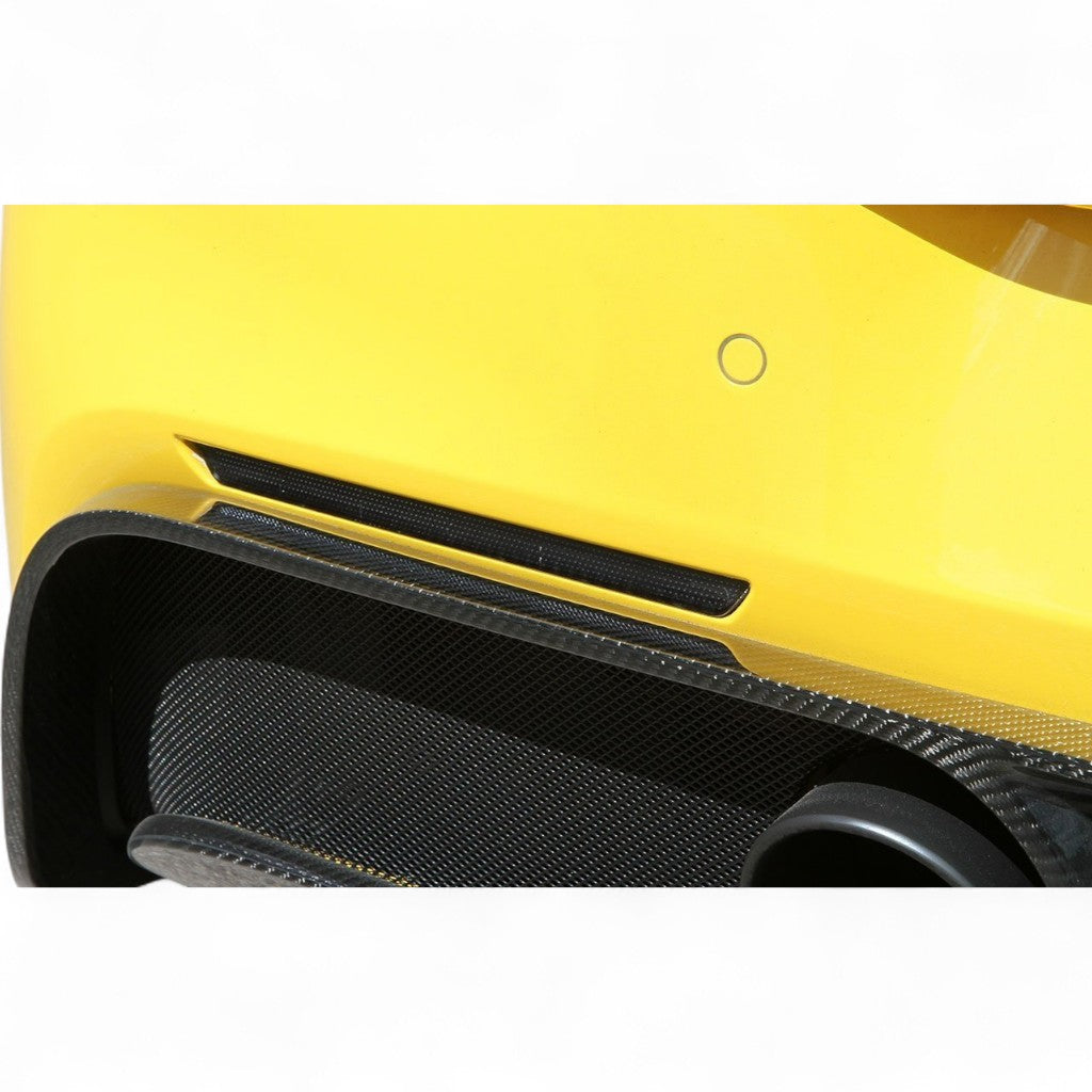 NOVITEC F9 488 06 Reflectors, Black, 2pcs for FERRARI 488 2015-2019 Photo-1
