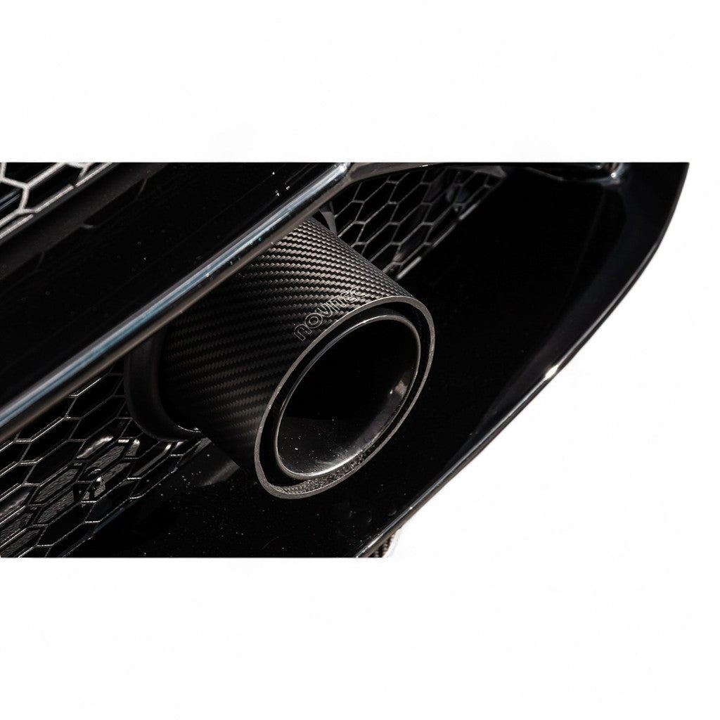 NOVITEC L1 222 85 Tailpipes Set, Carbon Glossy for LAMBORGHINI Huracan Evo 2019- / Sterrato 2023- Photo-1