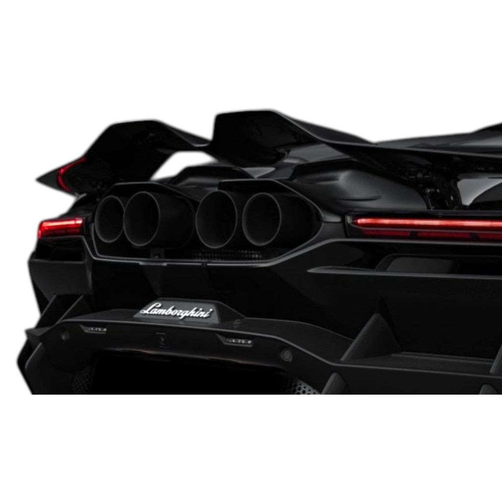 NOVITEC L1 444 40 Tailpipes Set, Black for LAMBORGHINI Revuelto 2023- Photo-1