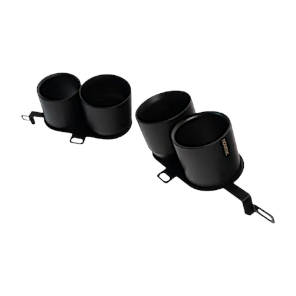 NOVITEC L1 444 41 Tailpipes Set, Gold-Plated for LAMBORGHINI Revuelto 2023- Photo-0