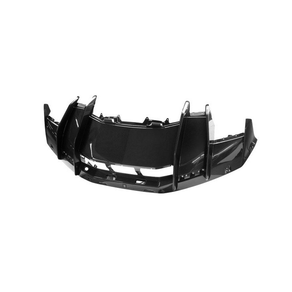 NOVITEC L6 444 26 Diffuser, Visible Carbon for LAMBORGHINI Revuelto (with Rear-View Camera) 2023- Photo-0