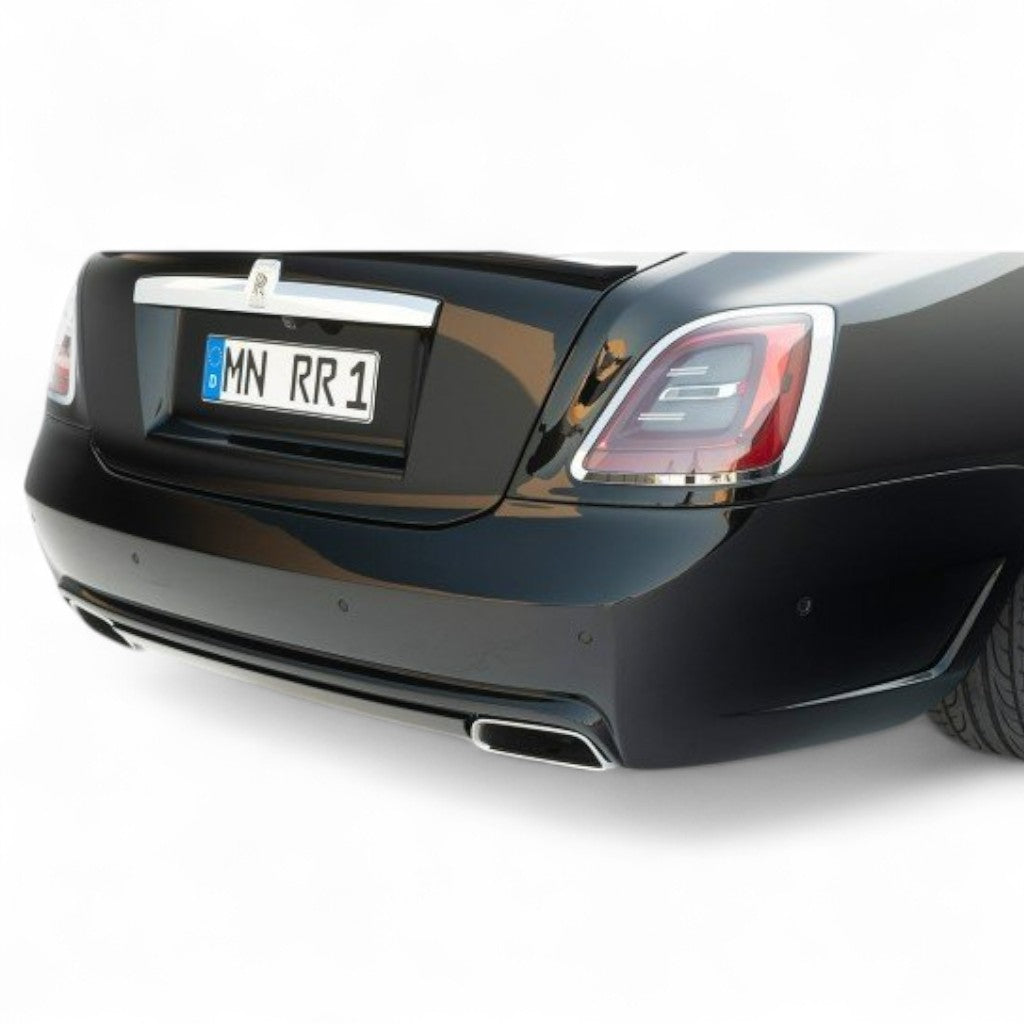 NOVITEC R6 111 48 Rear Bumper, Carbon (for Cars Without Visible Tailpipes) for ROLLS-ROYCE Ghost (RR21) 2020- Photo-0
