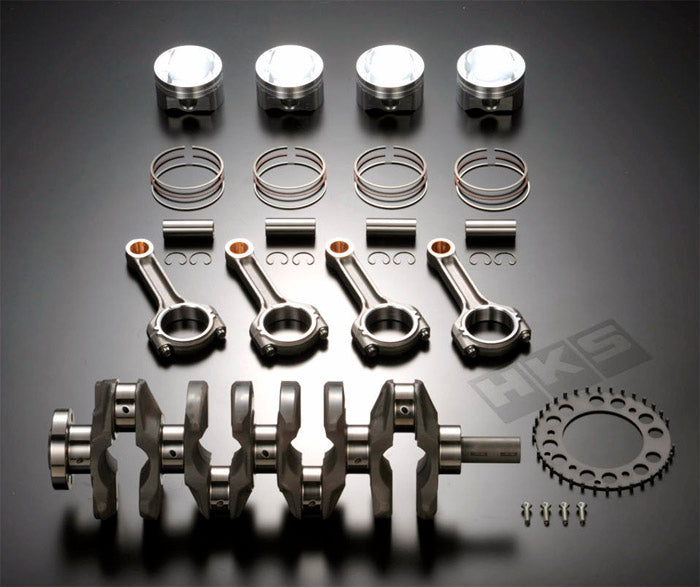 HKS 21003-AM004 Piston Kit 86.5mm Evo X 4B11 2.2L Stroker Kit Only! Photo-0