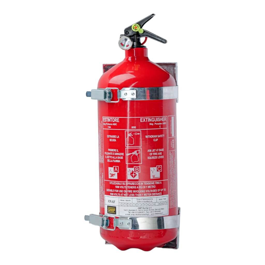 OMP CB0-0326-A01 Extinguisher, Powder, EN3 (3Kg) Photo-0