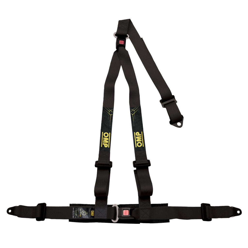 OMP DA0-0509-B01-071 Safety Harness Strada, 3-Point, 3 ECE 16-08, Black Photo-0