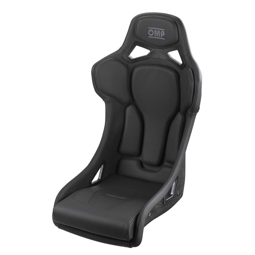 OMP HA0-0831-A01-071 Racing Seat RT Carbon FIA 8855-1999, Leather, Black Photo-0