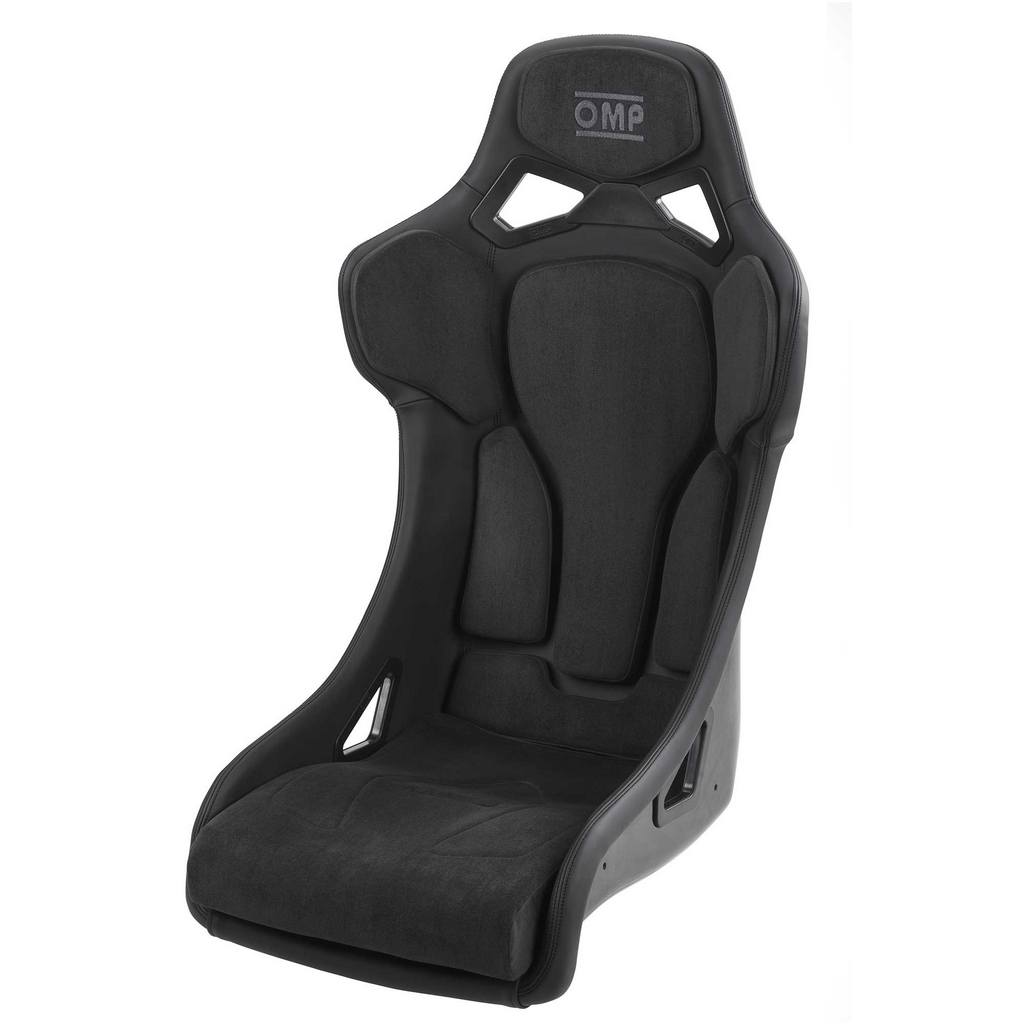 OMP HA0-0832-A01-071 Racing Seat RT FIA 8855-1999, Leather/Suede, Black Photo-0