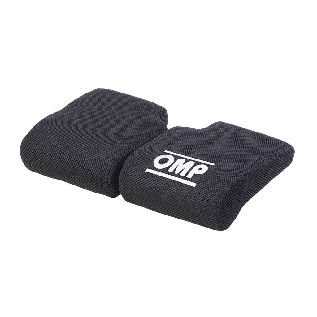 OMP HB0-0700 Double Leg Support Seat Cushion for WRC Seats, Black Photo-0