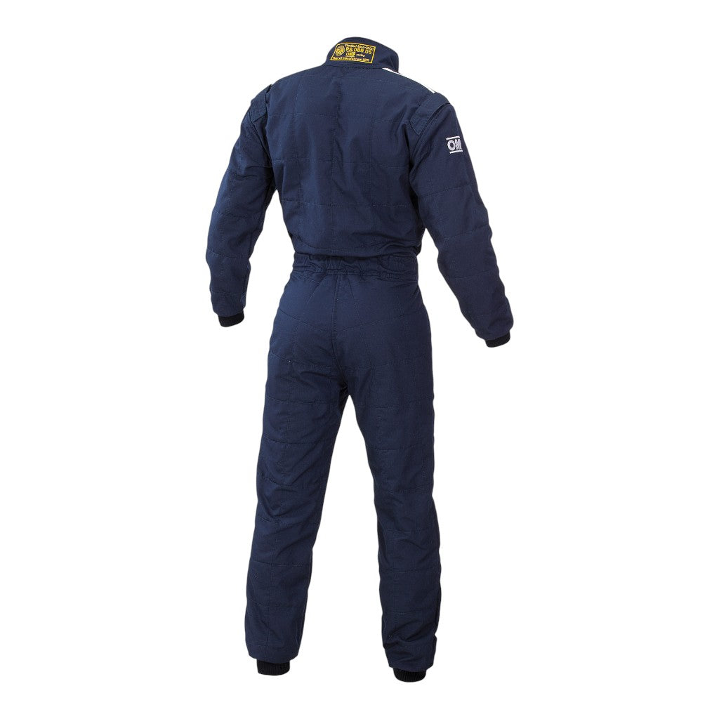 OMP IA0-1816-C01-042-56 Racing Suit Classic MY2021, FIA 8856-2018, Navy Blue, Size 56 Photo-1