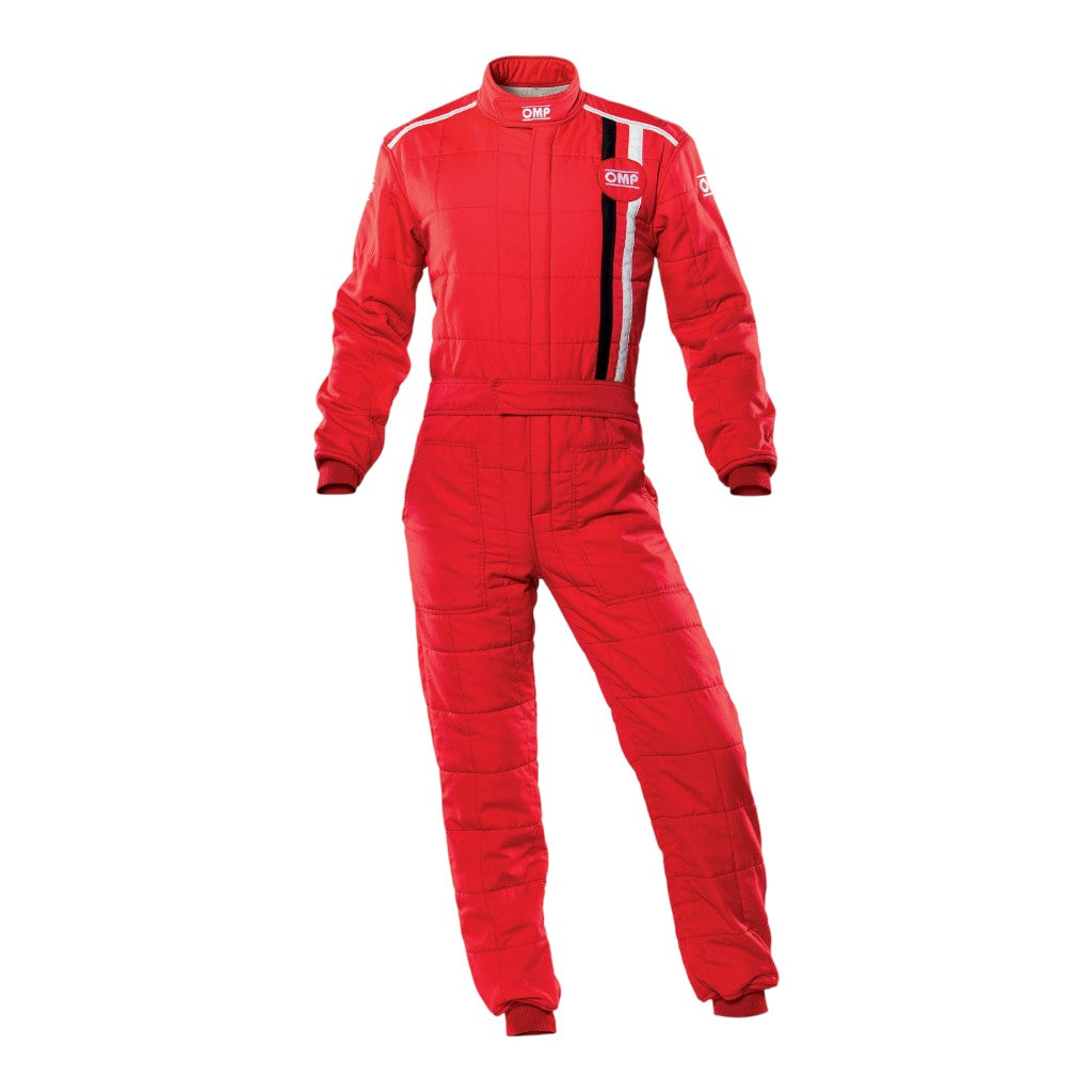 OMP IA0-1816-C01-061-48 Racing Suit Classic MY2021, FIA 8856-2018, Red, Size 48 Photo-0