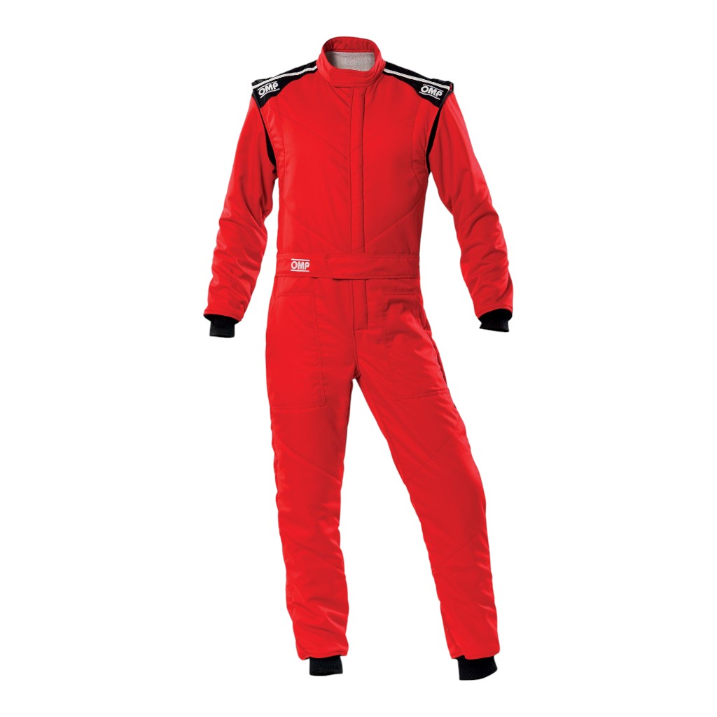 OMP IA0-1828-E01-061-56 Racing Suit First-S MY2020, FIA 8856-2018, Red, Size 56 Photo-0