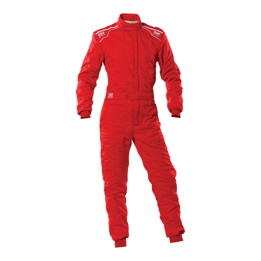 OMP IA0-1847-C01-061-L Racing Suit Sport MY2020, FIA 8856-2018, Red, Size L (54-56) Photo-0