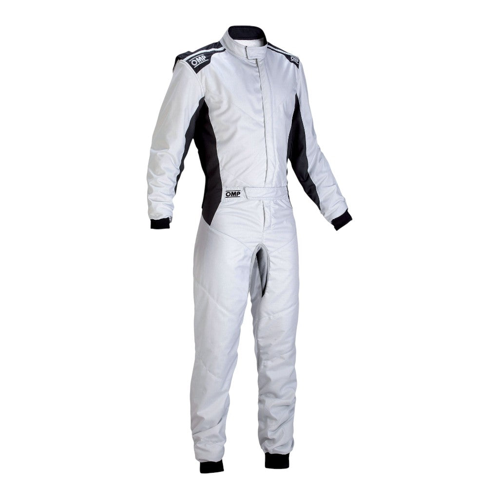 OMP IA0-1860-A01-083-56 Racing Suit One-S MY2020, FIA 8856-2018, Silver, Size 56 Photo-0