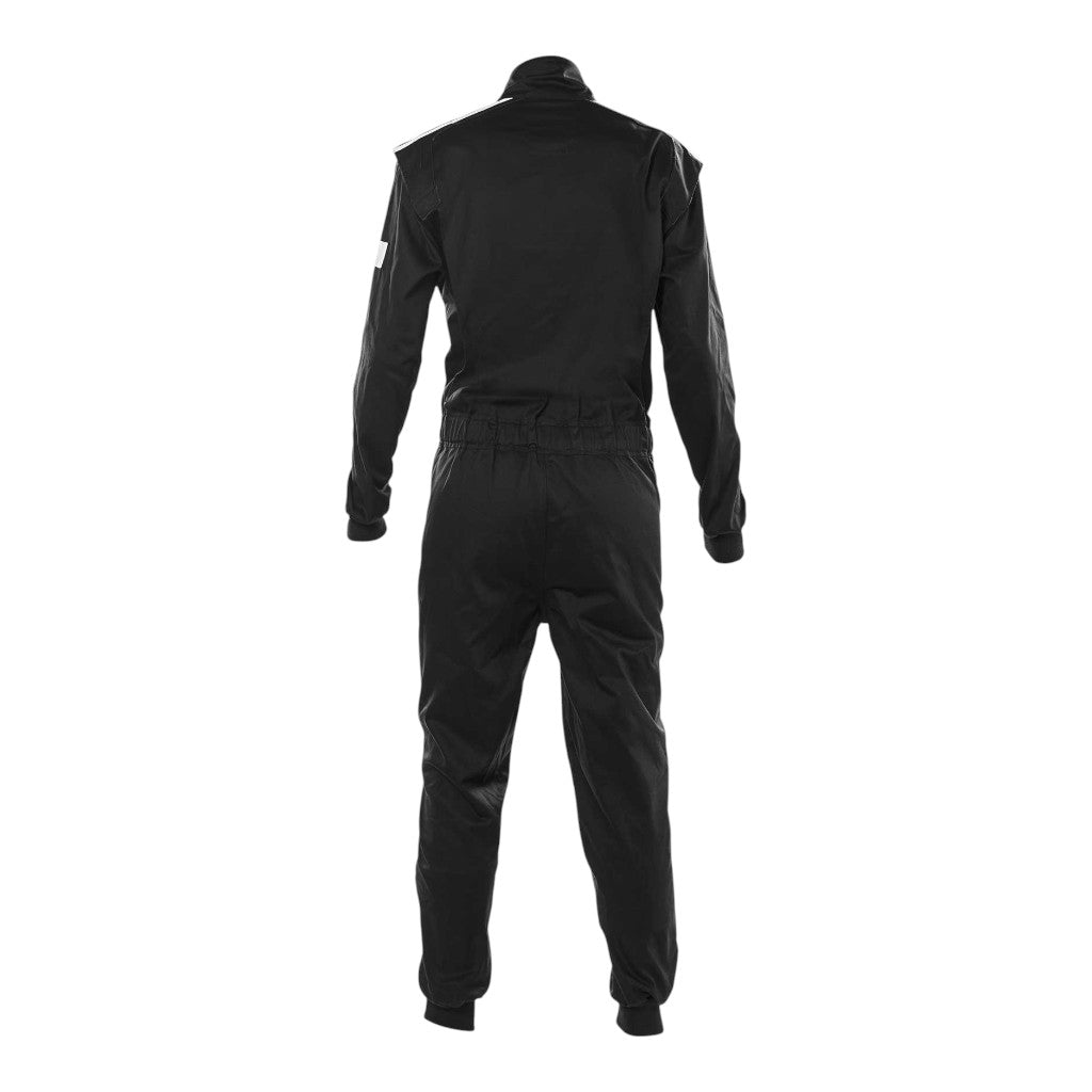 OMP IA0-1901-B01-071-L Racing Suit OS10, SFI, Black, Size L Photo-1