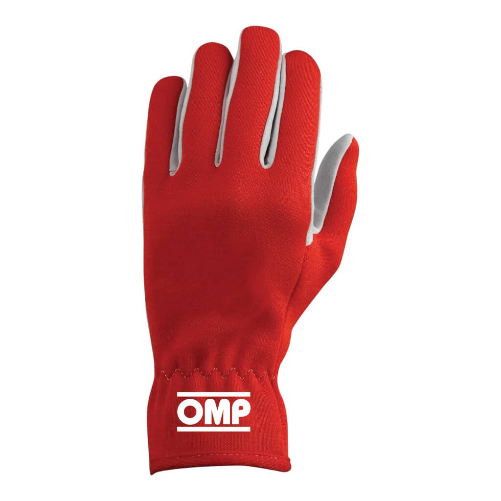 OMP IB0-0702-A01-061-S Racing Gloves Rally, Red, Size S Photo-0