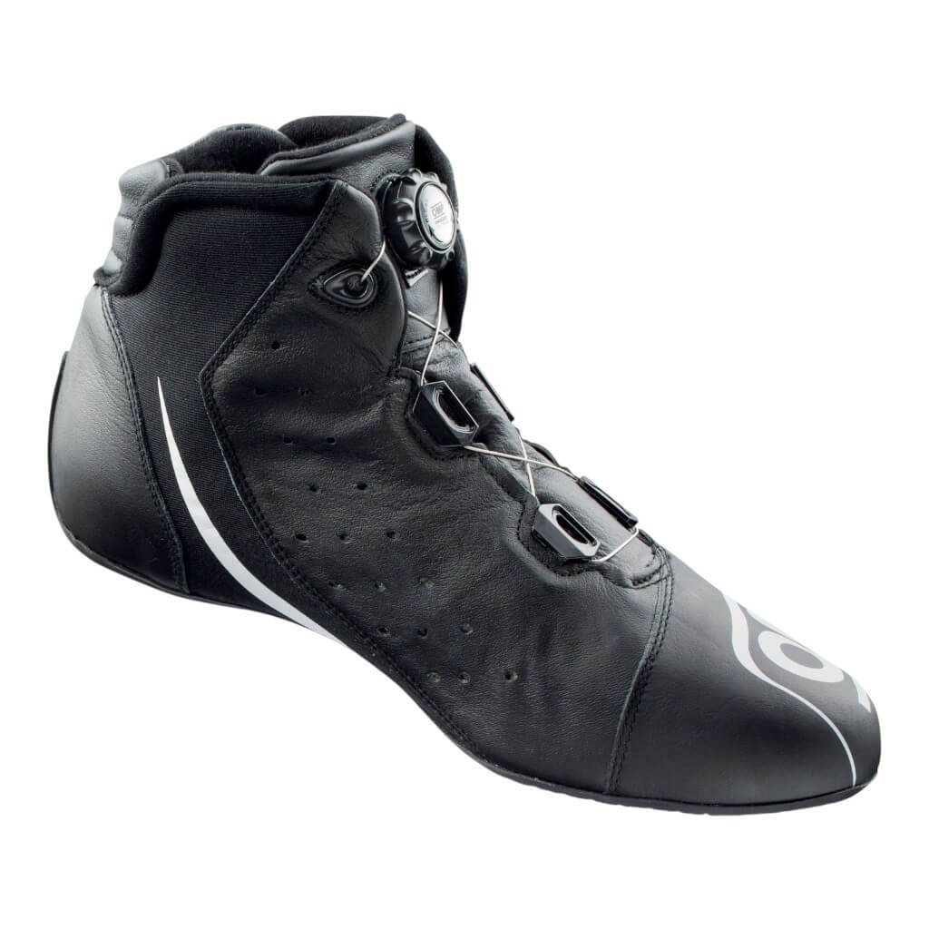 OMP IC0-0805-B01-071-47 Racing Shoes One Evo X R, FIA 8856-2018, Black, Size 47 Photo-0