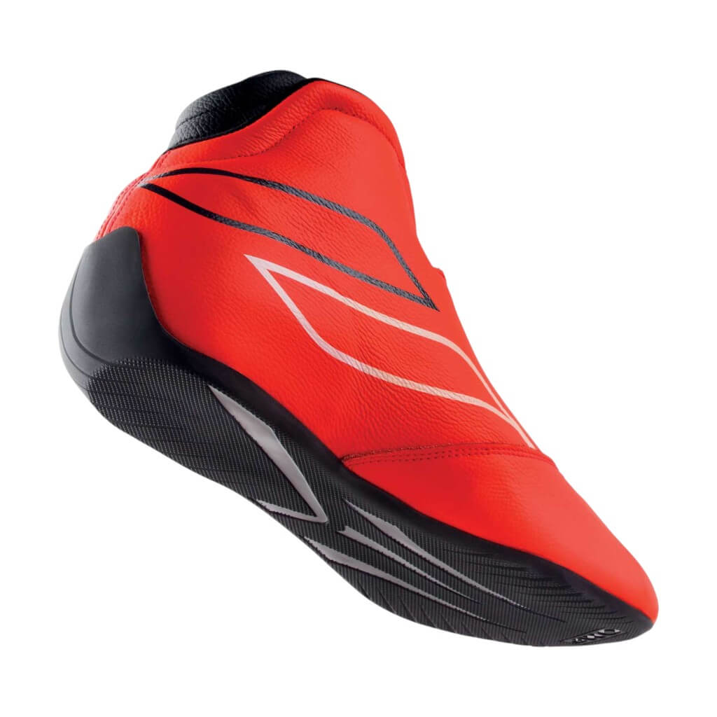 OMP IC0-0822-A03-061-41 Racing Shoes One-S, FIA 8856-2018/SFI, Red, Size 41 Photo-1