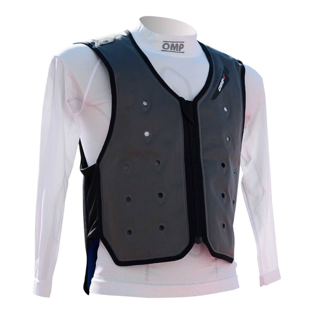 OMP ID0-0806-080-M Cooling Vest One-V, Grey, Size M Photo-0