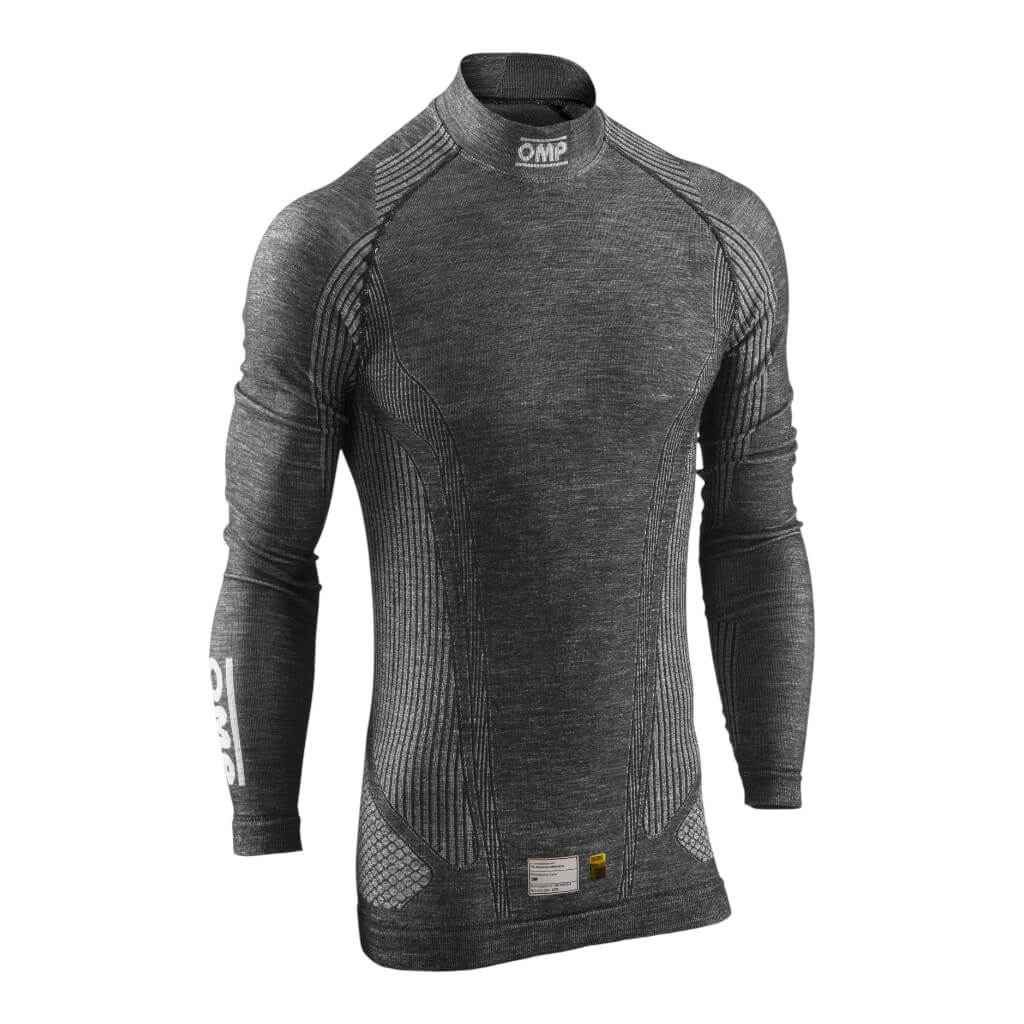 OMP IE0-0803-A01-084-XSS Underwear Top Tecnica Evo MY2026, FIA 8856-2018, Anthracite, Size XS/S Photo-0