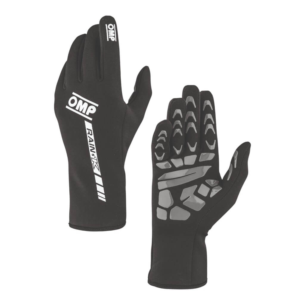 OMP KB0-2758-A01-071-XS Kart Gloves Rain-K MY2026, Black, Size XS Photo-0