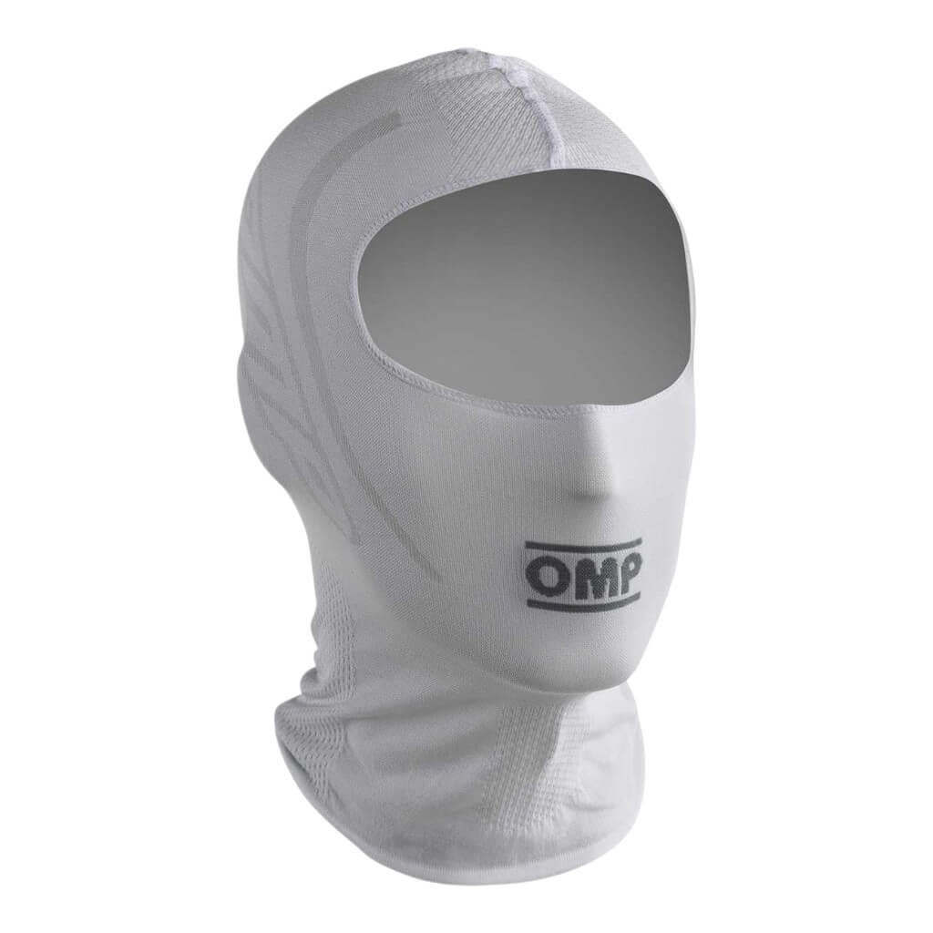 OMP KE0-3028-A01-020 Karting Balaclava KS, White Photo-0