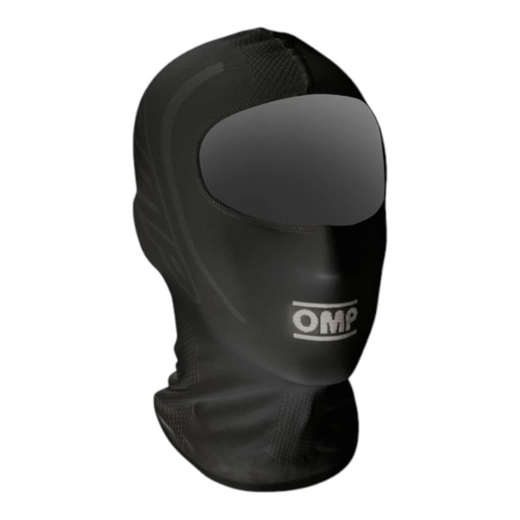 OMP KE0-3028-A01-071 Karting Balaclava KS, Black Photo-0