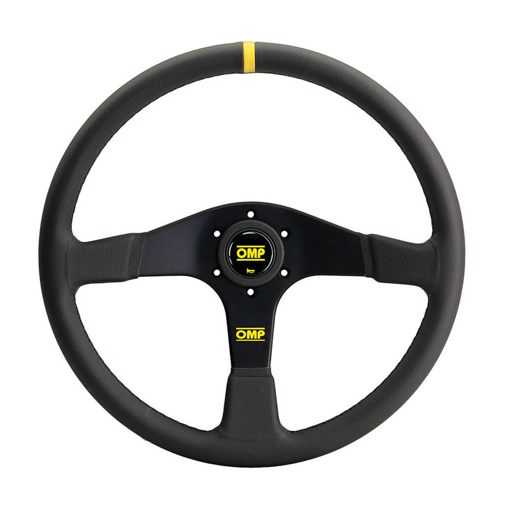 OMP OD0-1987-071 Steering Wheel Velocita 380mm, Black Suede Photo-0