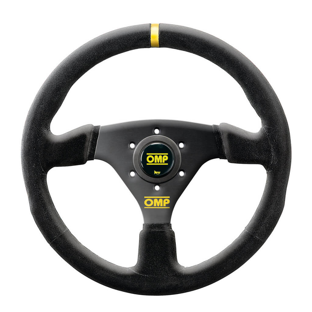 OMP OD0-2005-071 Steering Wheel Targa 330mm, Black Suede Photo-0