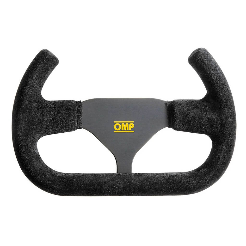 OMP OD0-2017-071 Steering Wheel Formula 250 x 170, Black Suede Photo-0