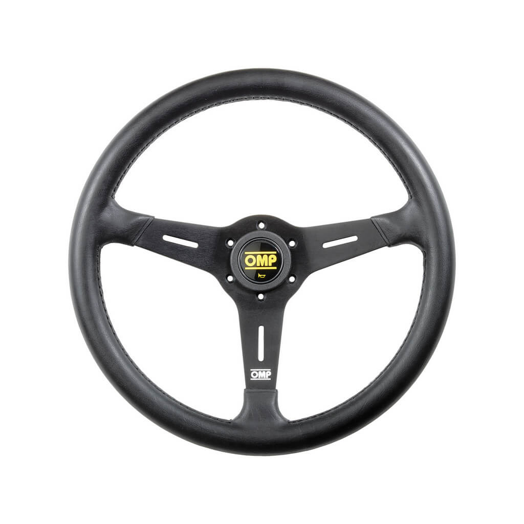 OMP OD0-2031-071 Steering Wheel Sand 380mm, Black Poliuretane Photo-0