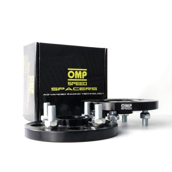 OMP OMPS09143001 Forged wheel Spacer 5X112/5X112 14x1.5 Black 2pcs Photo-0