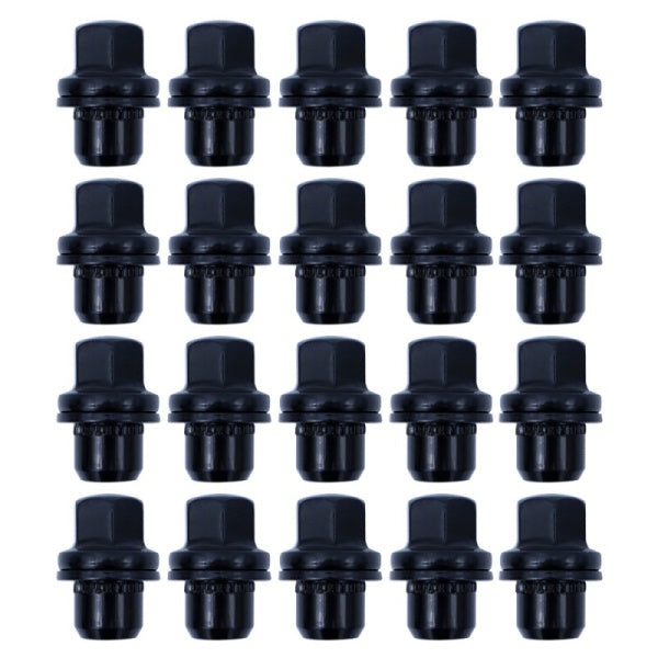 OMP OMPS09491401 Wheel Nut With Flat Washer M14X1.50 Hex 22 L: 46mm W: 34mm Black 20/BOX Photo-1