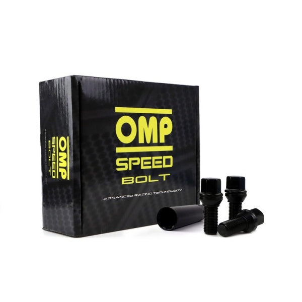 OMP OMPS09871201 PCD adjustable nut M12X1.50 Hex 17/19 L: 33mm Black 20+1/BOX Photo-1