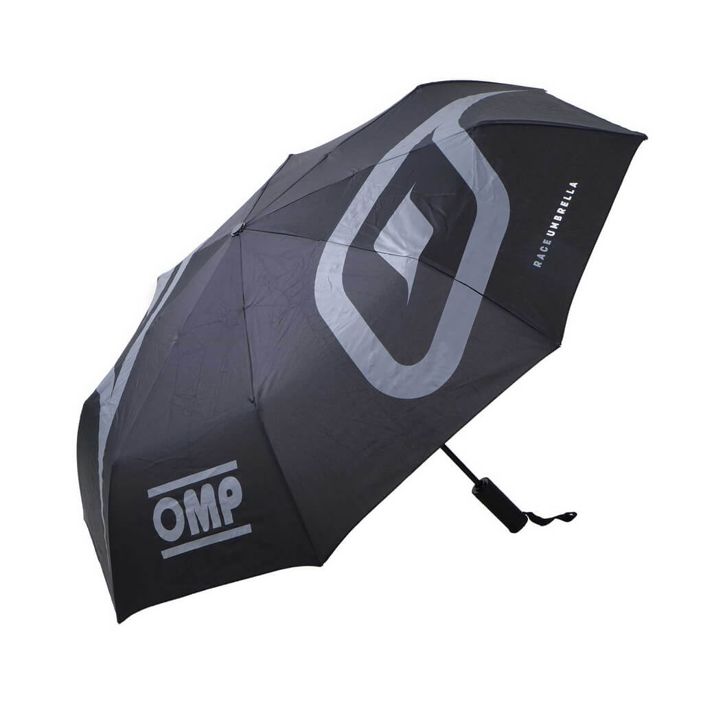 OMP PR0-0941 Foldable Umbrella, Black Photo-0