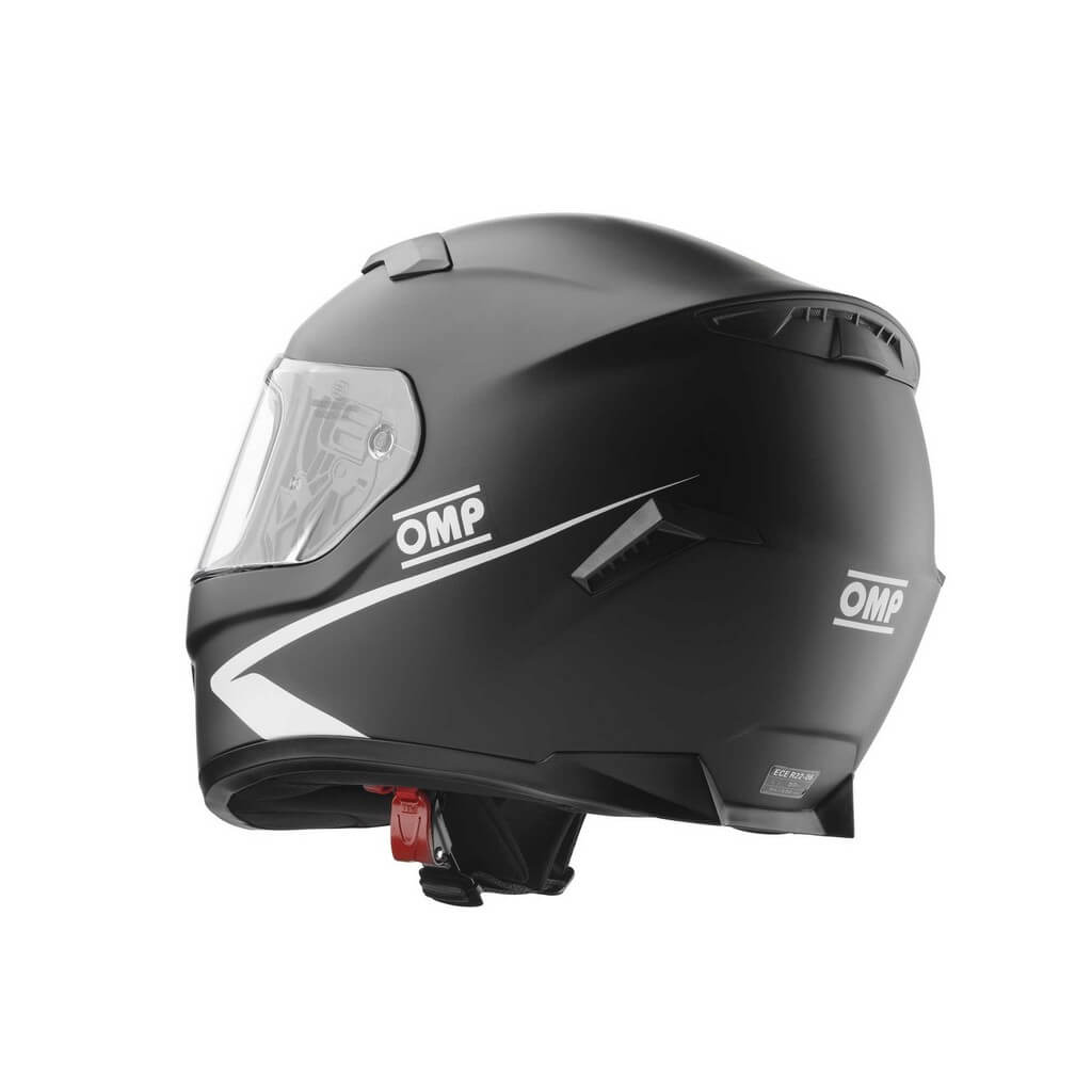 OMP SC0-0616-A01-170-S Full-Face Karting Helmet Circuit Evo2, Matt Black, Size S Photo-1